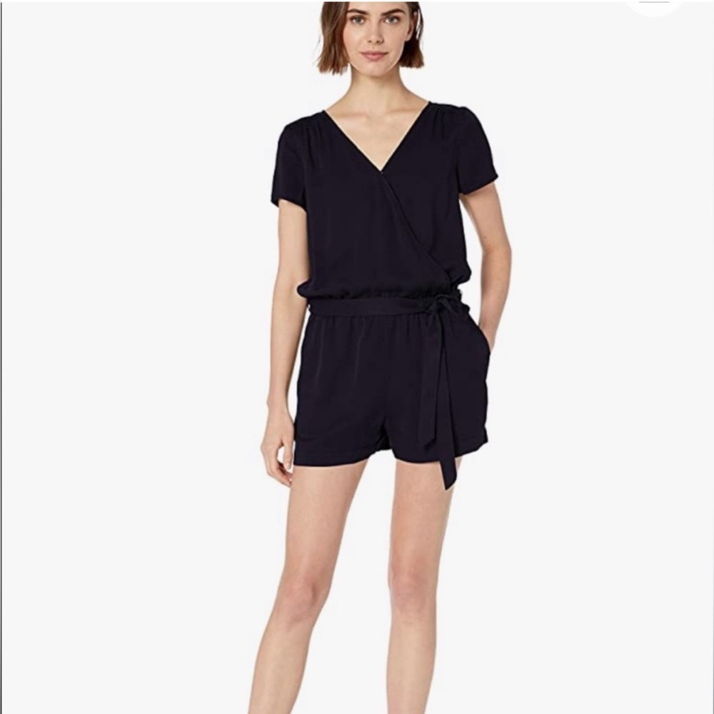 Daily Ritual Tencel Short Sleeve Romper